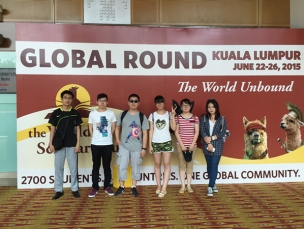 中心同学参加2015年世界学者杯吉隆坡总决赛